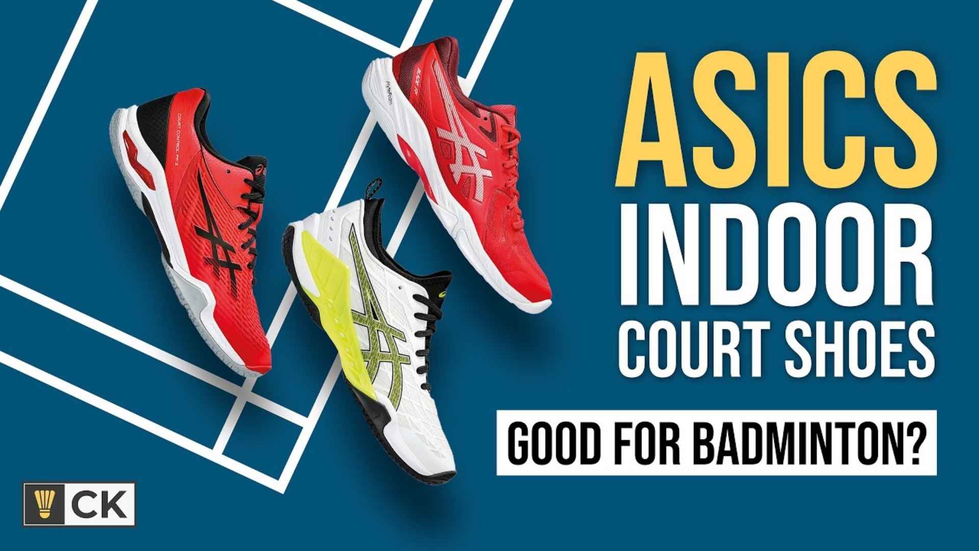 ASICS Indoor Court Shoes - Are They Good For Badminton? I had 1 problem 😬
